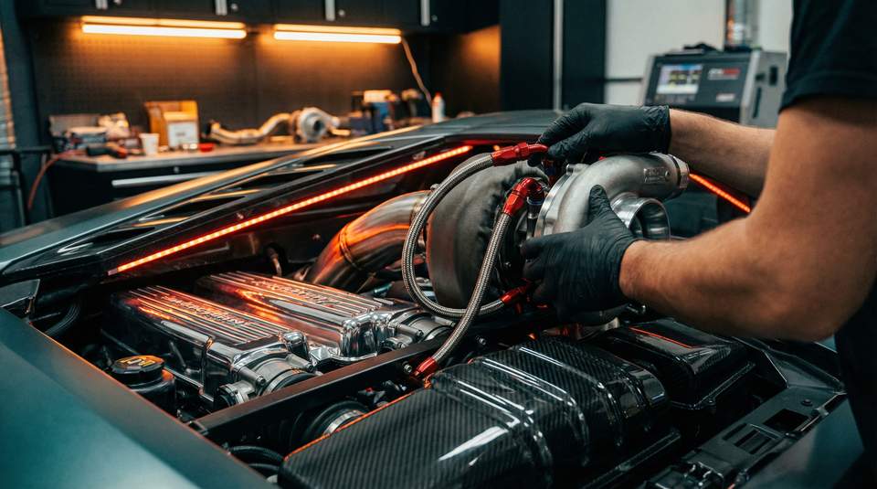 国产视频：兰博基尼涡轮改装视频教程